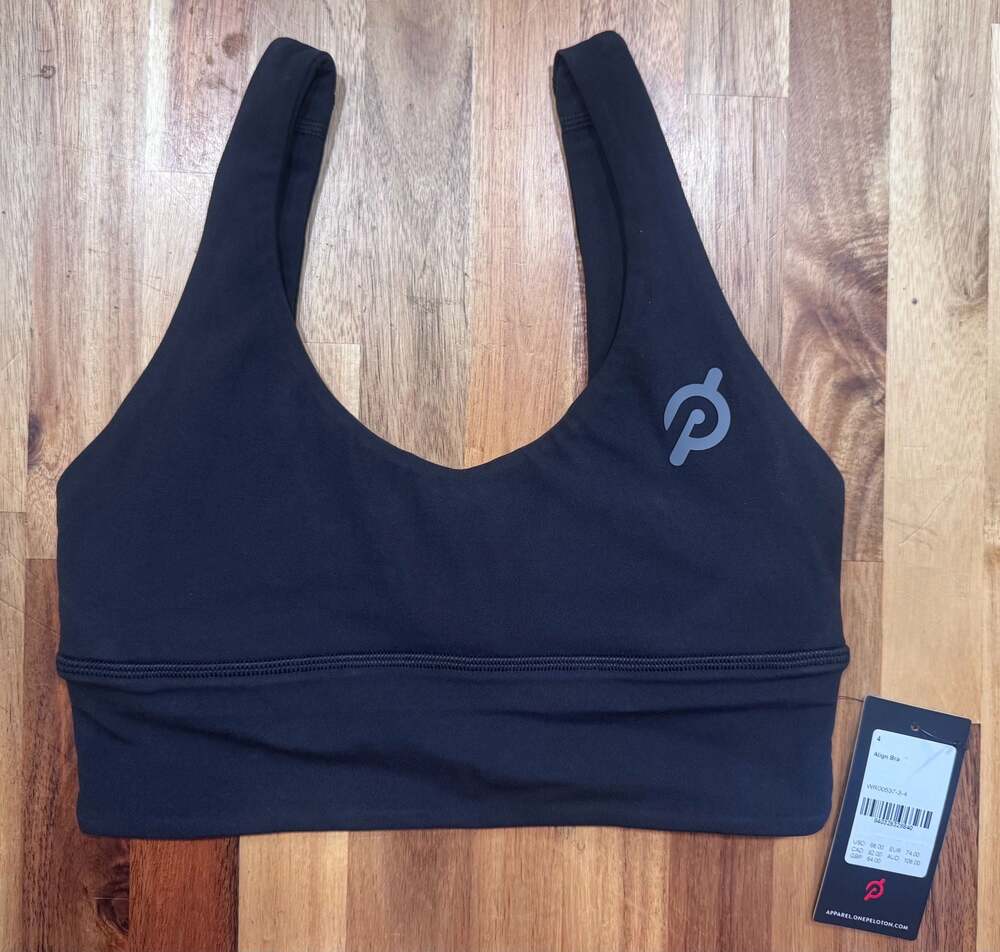 Peloton x Lululemon Align Bra Black Size 4